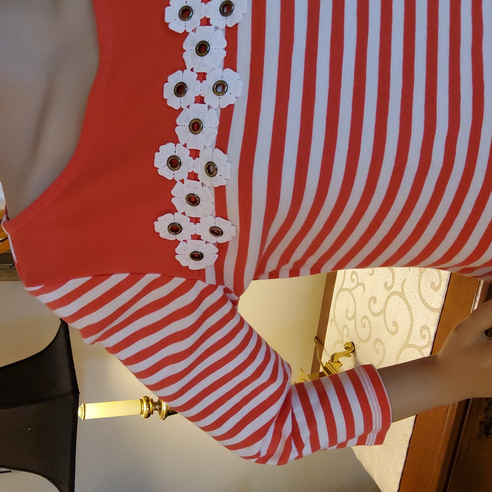 Embellished Stripe Top from Rafaella - Picture 3 of 10